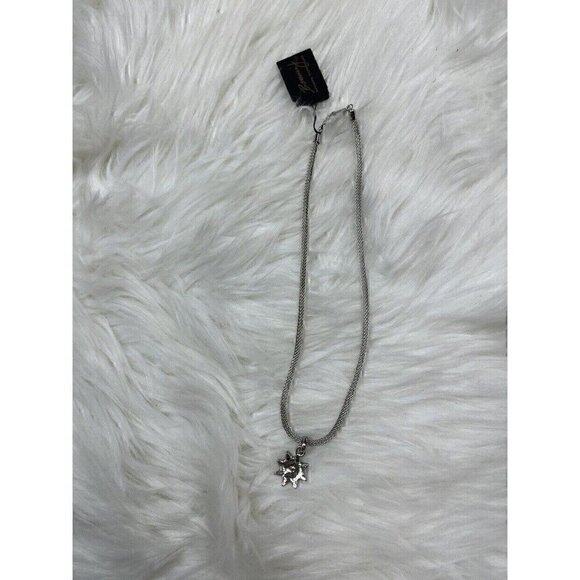 NEW Bonnie J Artistic Expressions Necklace Sun With Gem Pendant - Picture 1 of 5